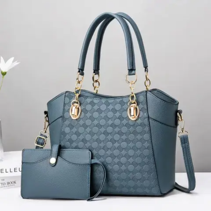 Sapphire quilt tote