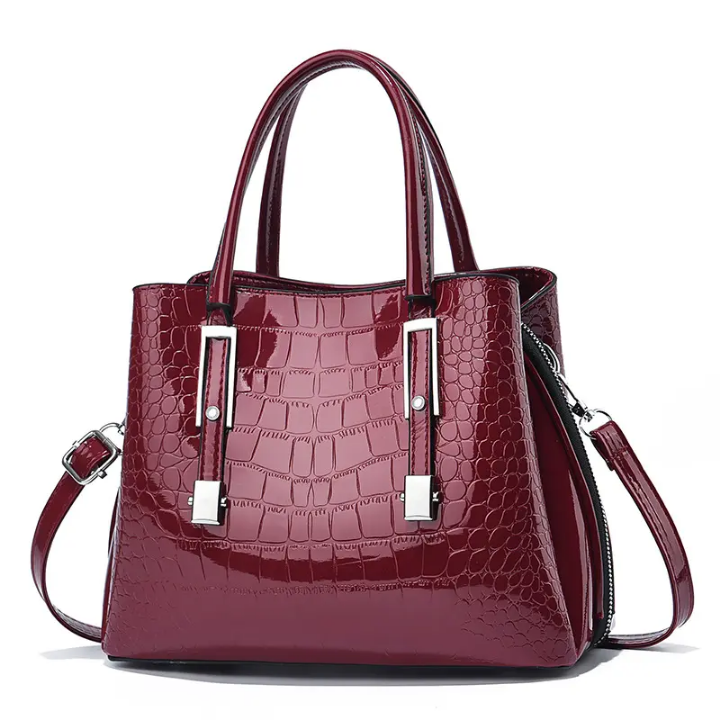 Crimson glossy charm