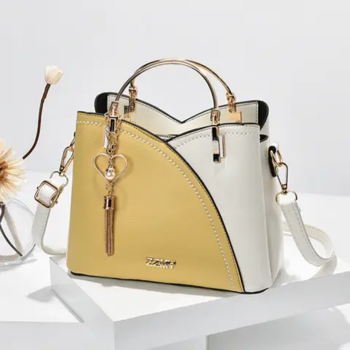 Pastel chic satchel
