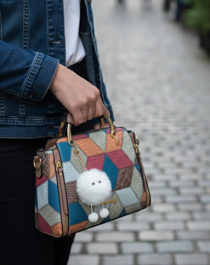 Stunning multi chic bag