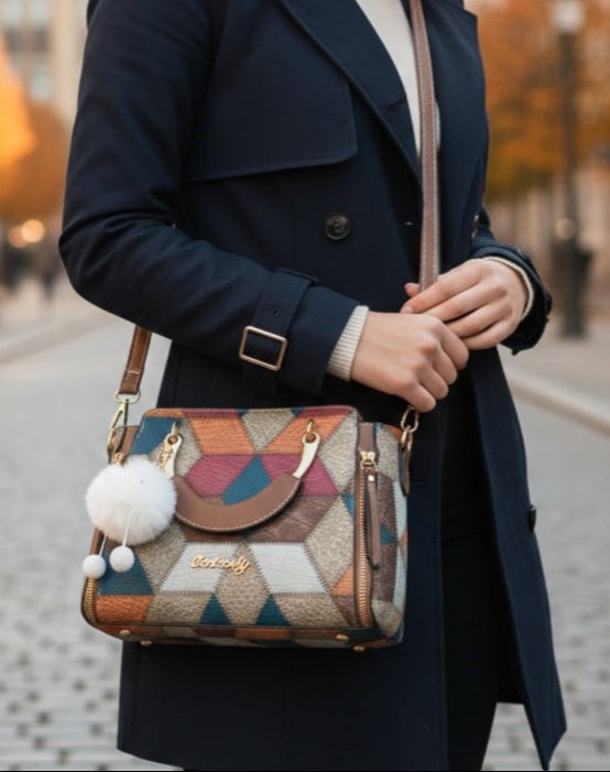 Stunning multi chic bag