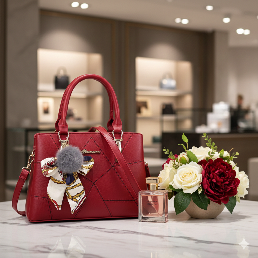 Rouge revival handbag