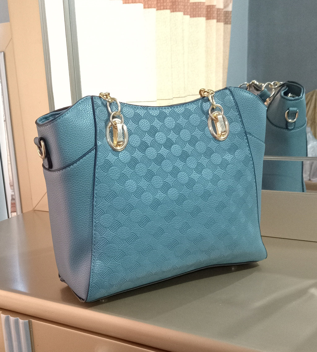 Sapphire quilt tote