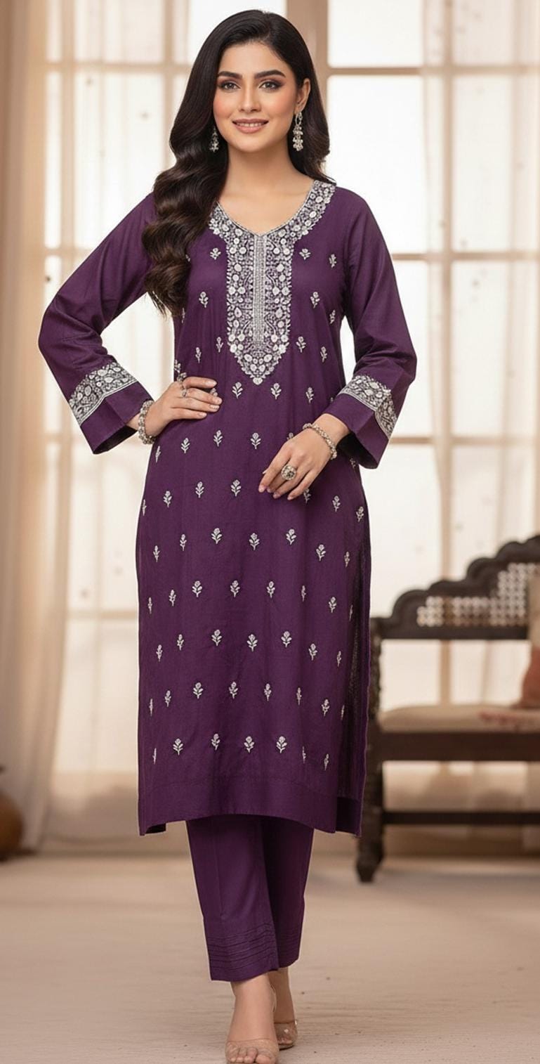 Maria B - 2pc Embroidered Summer Lawn
