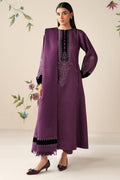 Baroque - 3pc Embroidered Lawn with Emb Javeria net Dopatta