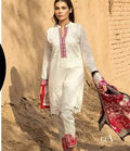 Sana Safinaz - 3pc Chikenkari Embroidered Lawn with Printed Diamond Silk Dopatta