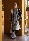 Hussain Rehar - 3pc Heavy Embroidered Lawn with Printed Soft Chiffon Dopatta