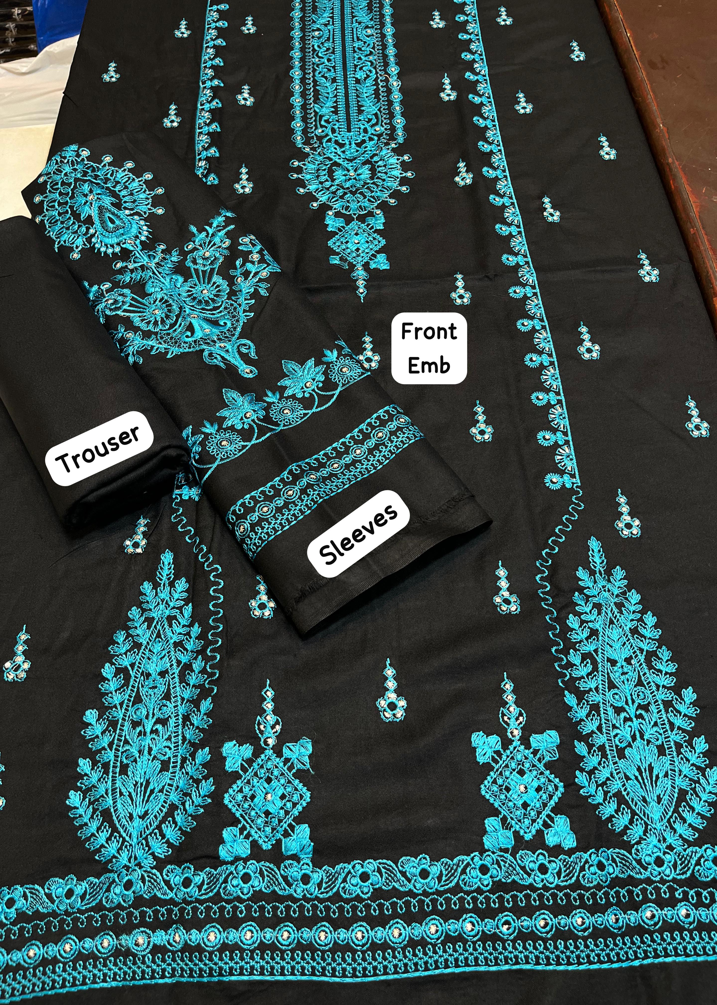 Batik - 2pc Embroidered Lawn