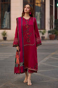 Chrizma - 3pc Embroidered Lawn with Printed Soft Chiffon Dopatta