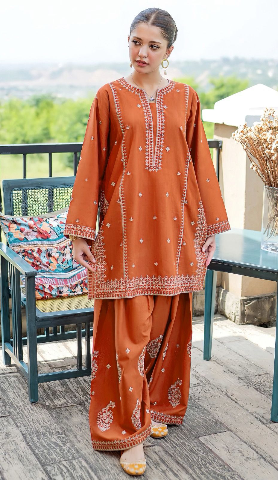 Urge - 2pc Embroidered Lawn