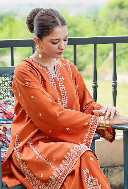 Urge - 2pc Embroidered Lawn