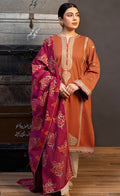 Zarashahjahan - 3pc Embroidered Lawn with Printed diamond Dopatta