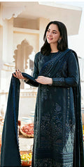 Florant - 3pc Embroidered Lawn with Emb Chiffon Dopatta