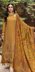 Maria B - 3pc Embroidered Lawn with Printed Diamond Dopatta