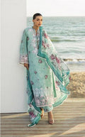 Zainab Chottani - 3pc Embroidered Lawn with Printed Pure Voil Dopatta