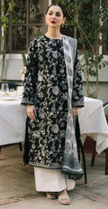 Zarashahjahan - 3pc Embroidered Lawn with Emb Chiffon Dopatta