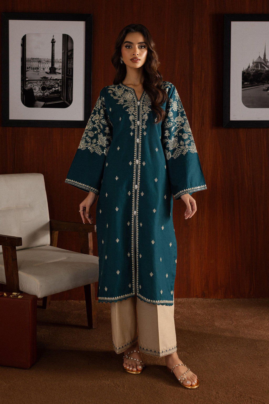 Batik - 2pc Embroidered Lawn