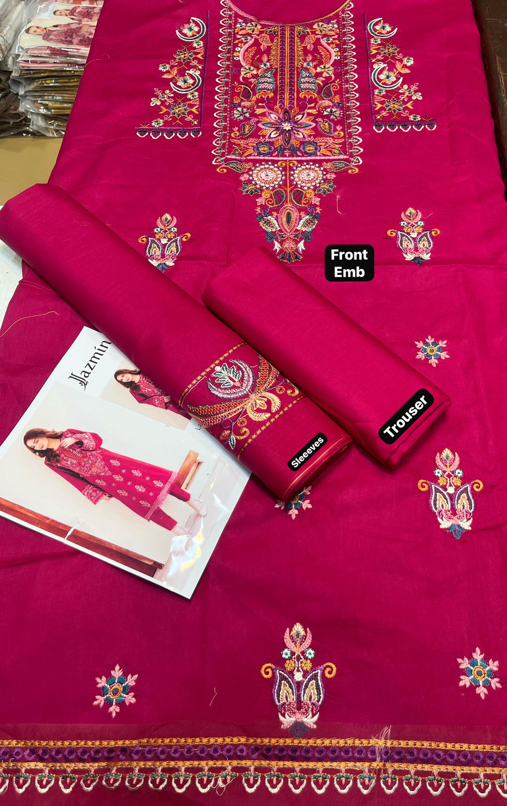 Jazmin - 2pc Embroidered Lawn