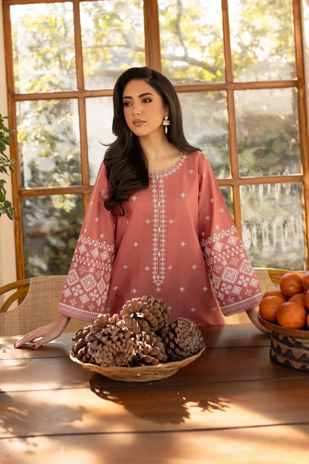 Batik- 2pc Embroidered Lawn