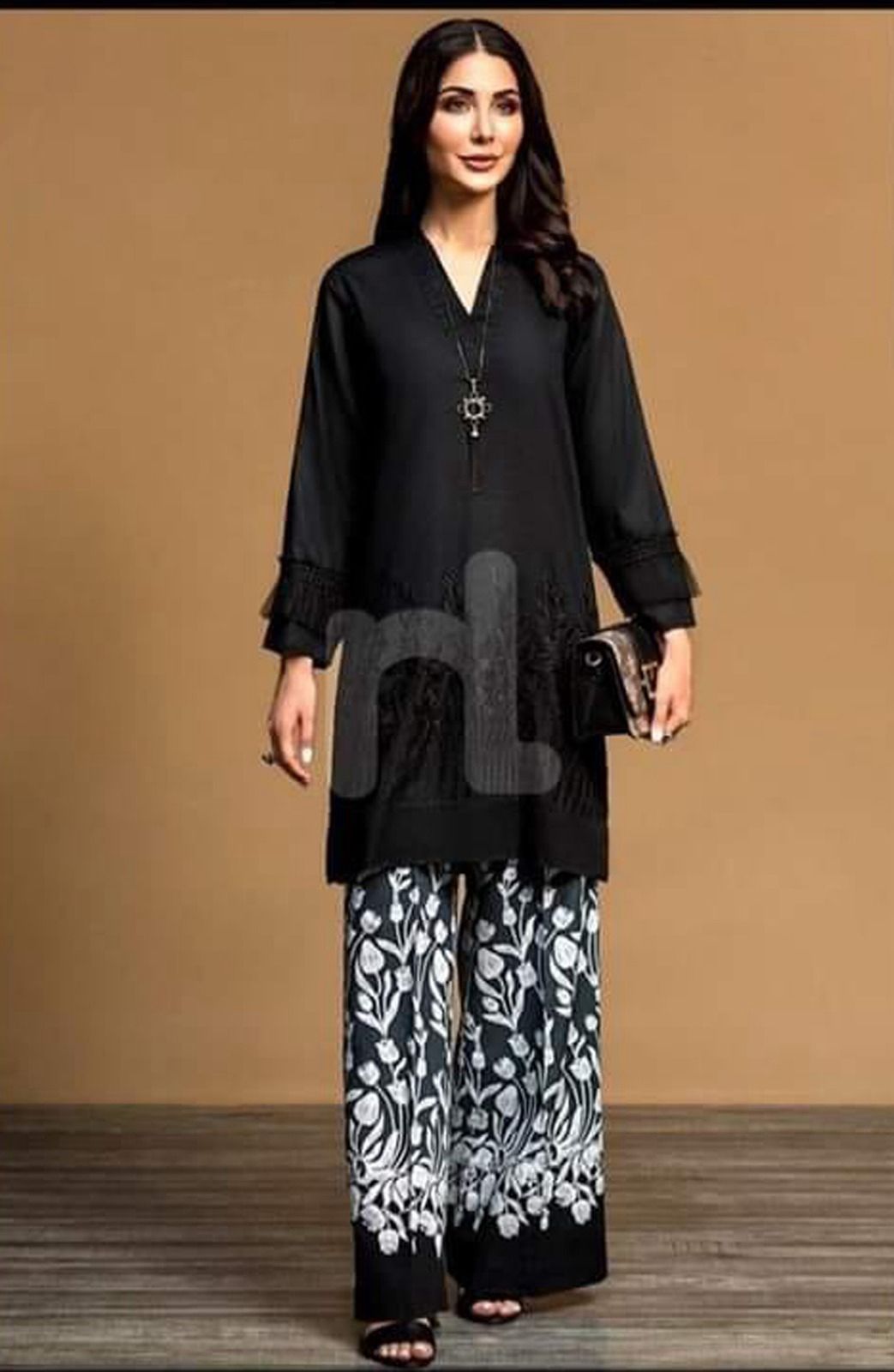 Nisha by Nishat - 2pc Chikenkari Embroidered Lawn