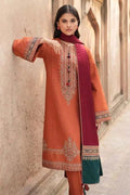 Jazmin - 3pc Embroidered Lawn with Digital Print Diamond Dopatta