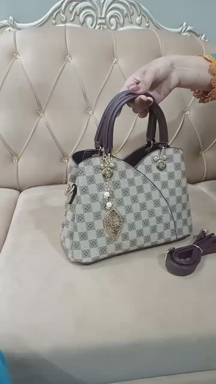 Monarch beige handbag